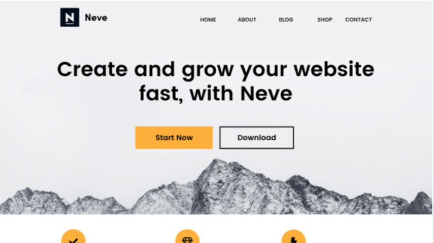 Тема WordPress: Neve